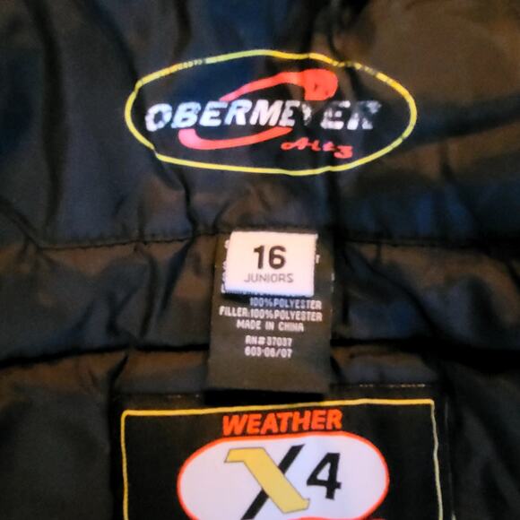 Obermeyer Green Ski Jacket Sz S - Picture 3 of 9